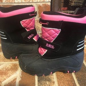 Totes Jaclyn Slip On Girls' Winter Boots
